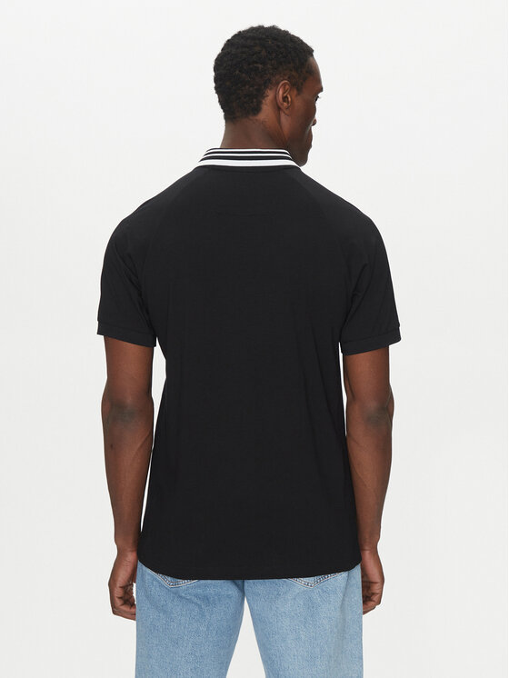 BOSS BOSS Поло 50538176 Чорний Regular Fit