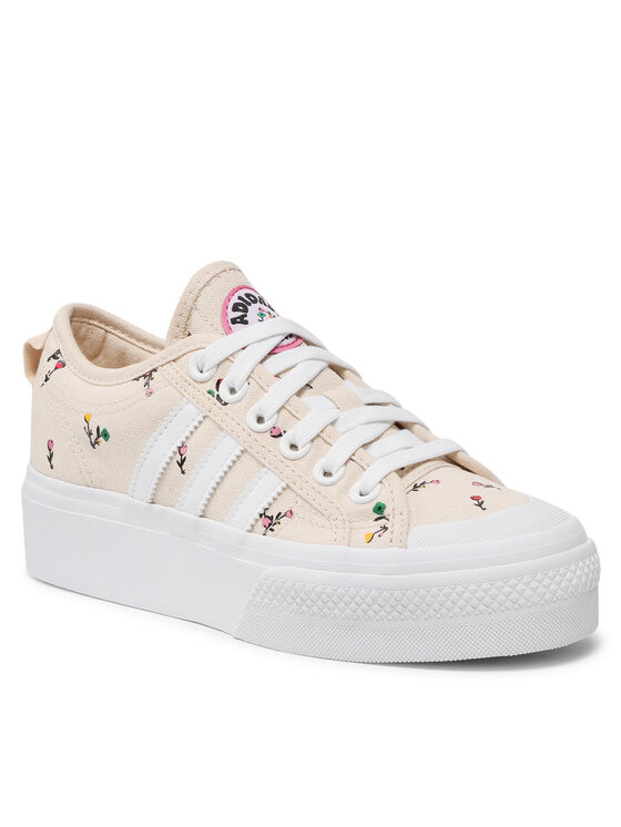 adidas Sneakers adidas Nizza Platform W H02682 Beige
