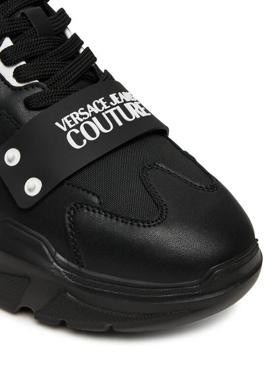 Versace Jeans Couture Снікерcи Versace Jeans Couture 79YA3SC4 ZSC55 899 Чорний