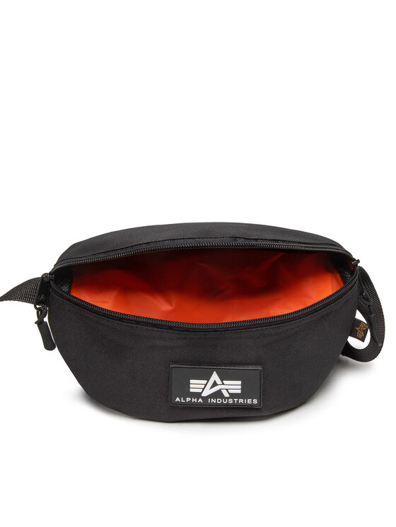 Alpha Industries Сумка на пояс﻿ Alpha Industries Rubber Print Waistbag 198912 Чорний