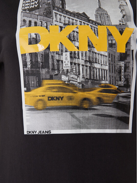 DKNY DKNY Camiseta DJ6T1749 Negro Regular Fit