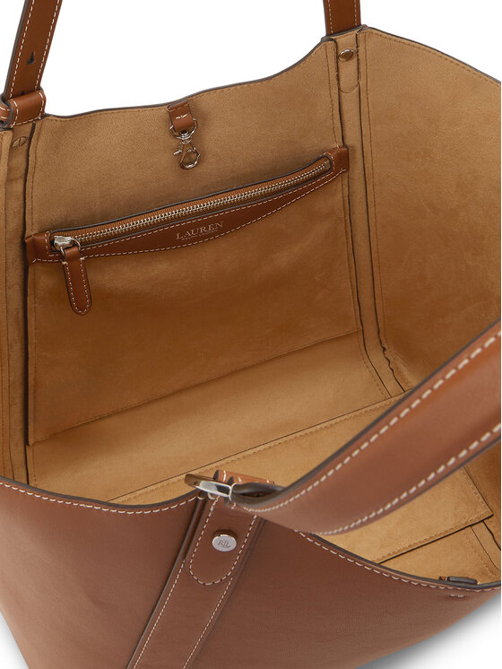 LAUREN RALPH LAUREN Táska LAUREN RALPH LAUREN 431P18709001 Világosbarna