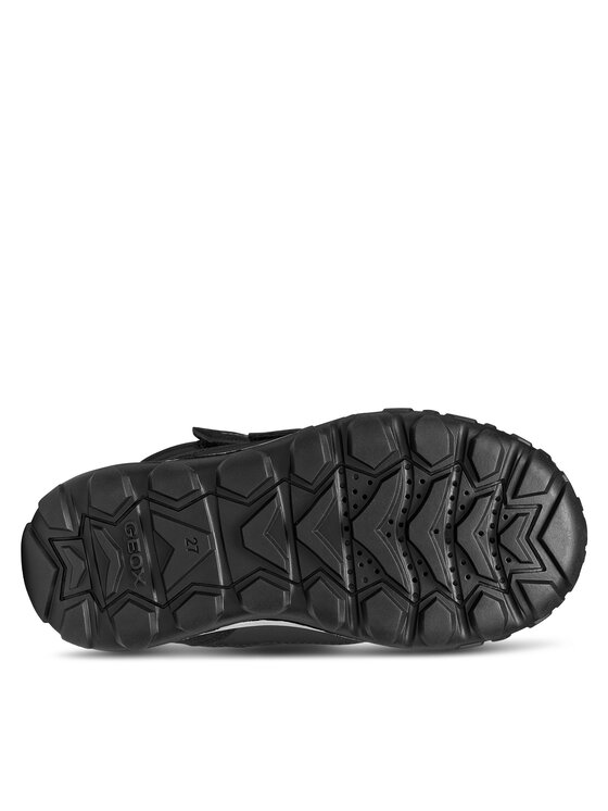 Geox Stivali da neve Geox J Trekkyup Boy B Abx J66MBA 0FU54 C9999 M Nero