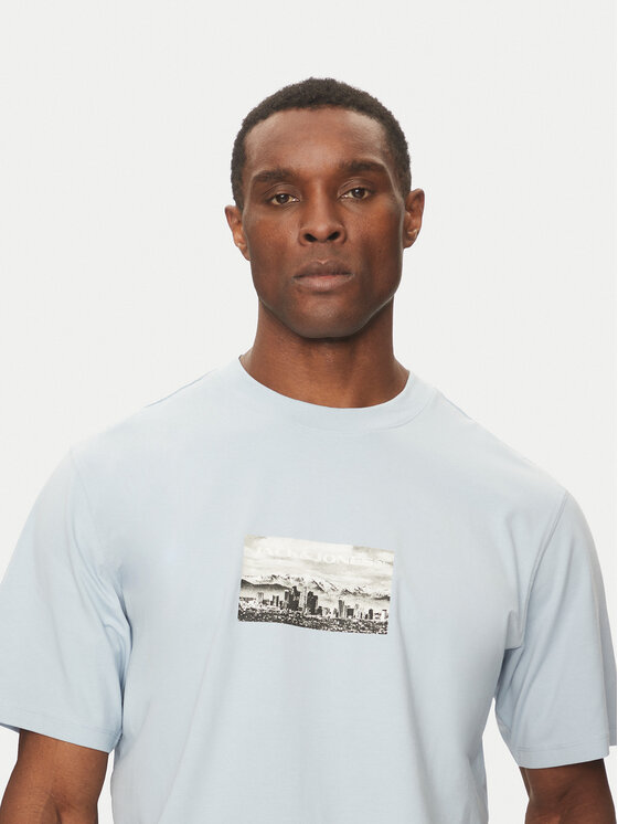 Jack & Jones Jack & Jones Camiseta Pacer Photo 12273775 Celeste Relaxed Fit