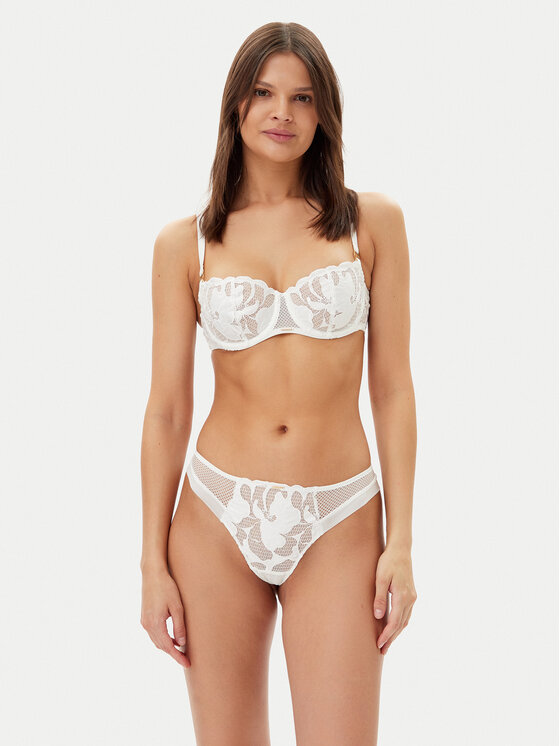 Chantelle Chantelle Бюстгальтер балконет Fleurs Signature C12Q50 Білий