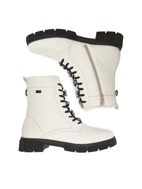 Remonte Botines planos Remonte CEO-D2S73-80 Blanco