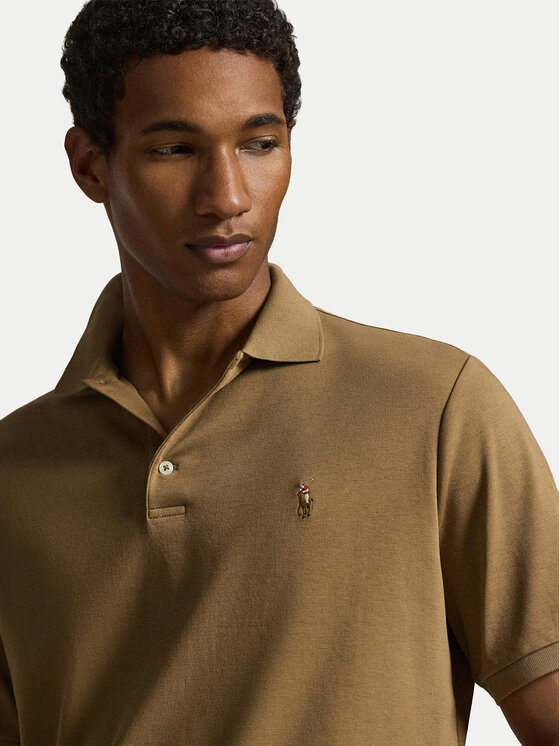 Polo Ralph Lauren Polo Ralph Lauren Polo 710704319505 Marrón claro Custom Slim Fit