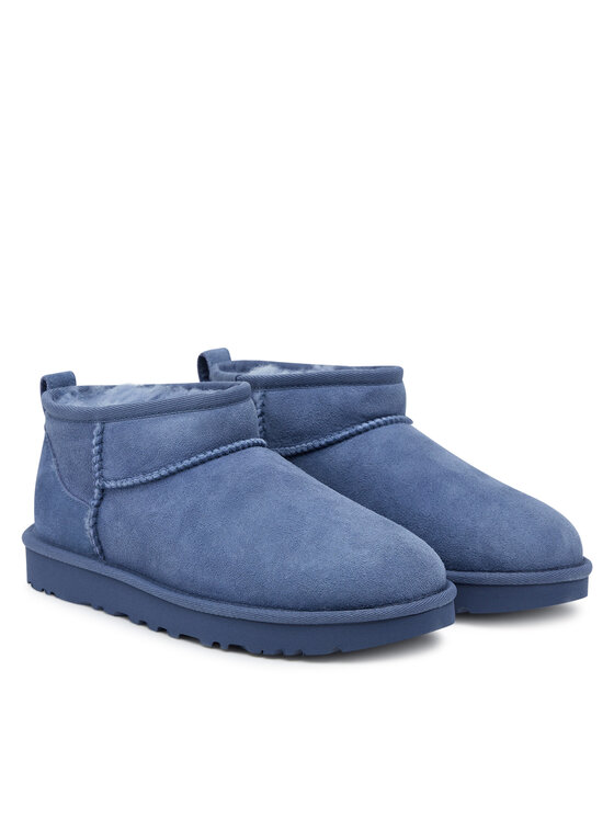 Ugg Snehule Ugg W Classic Ultra Mini 1116109 Modrá