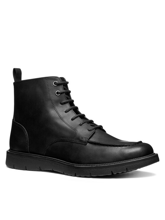 Geox Kozačky Geox U Pove U56M7A 000FF C9999 Černá