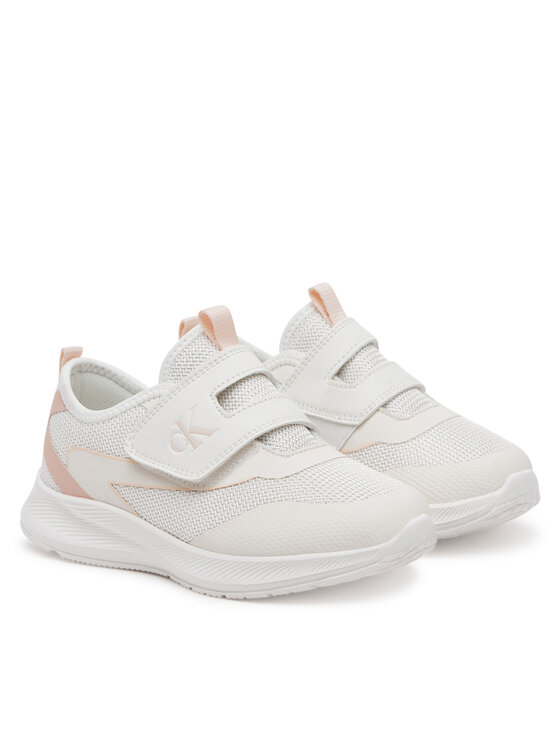 Calvin Klein Jeans Αθλητικά Calvin Klein Jeans Low Cut Velcro V1A9-82026-1697A S Λευκό