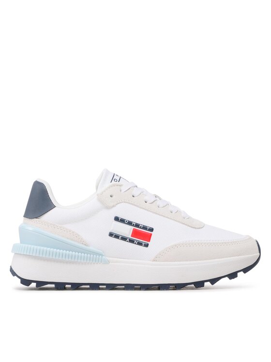Tommy Jeans Αθλητικά Tommy Jeans Wmn Tech Runner EN0EN02028 Λευκό