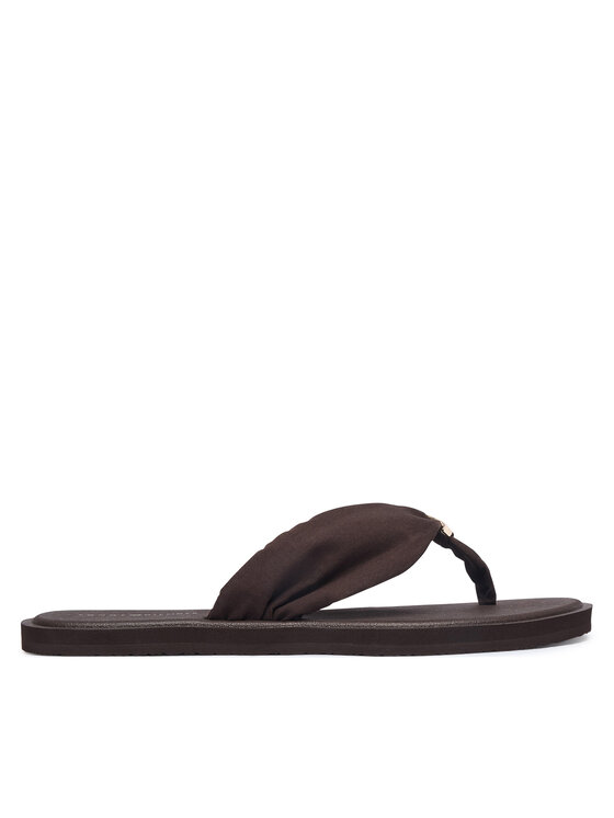 Tommy Hilfiger Žabky Tommy Hilfiger Th Scandi Soft Summer Sandal FW0FW09421 Hnedá