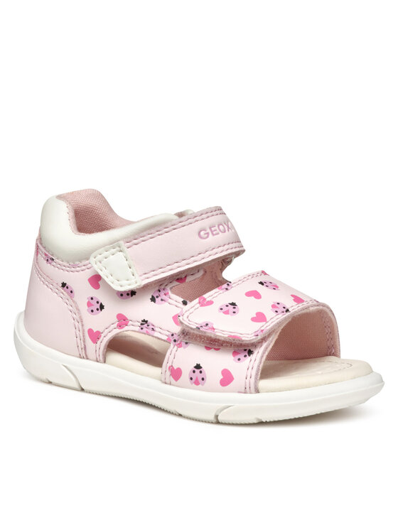 Geox Sandále Geox B Sandal Zapito B556FC 000BC C8175 Ružová