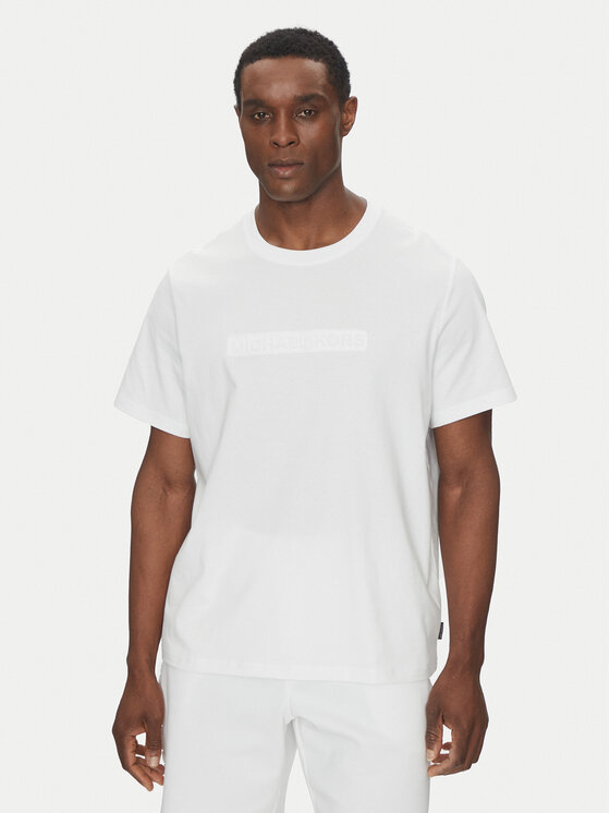 Michael Kors Michael Kors Marškinėliai CF4529H1V2 Balta Regular Fit