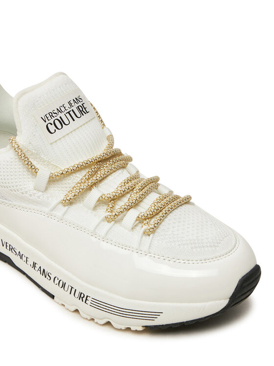 Versace Jeans Couture Снікерcи Versace Jeans Couture Dynamic 77VA3SAB Білий