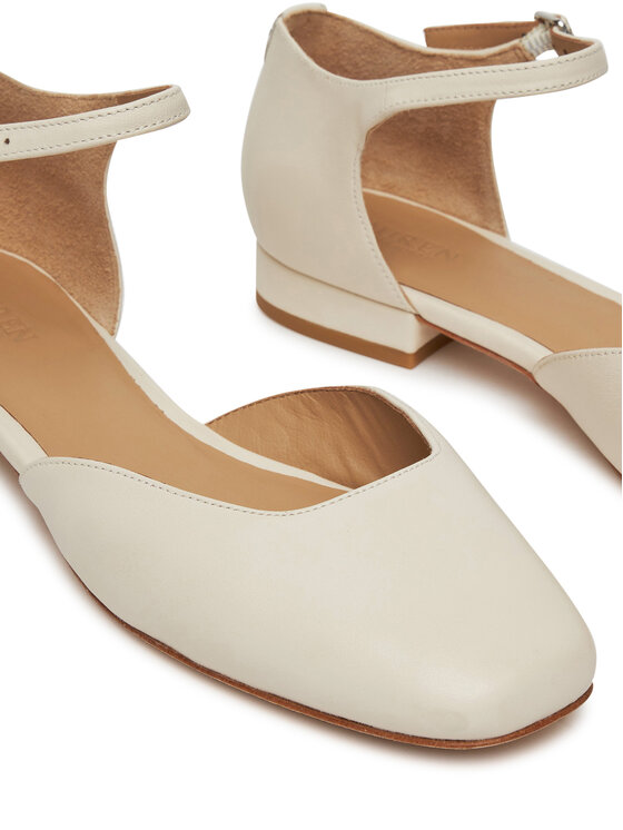 LAUREN RALPH LAUREN Īsi apavi LAUREN RALPH LAUREN Emellie 802966877002 Balts