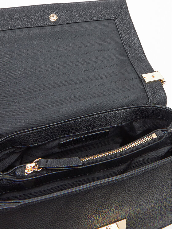 Tommy Hilfiger Torebka Tommy Hilfiger Th Her Med Crossover AW0AW17216 Czarny