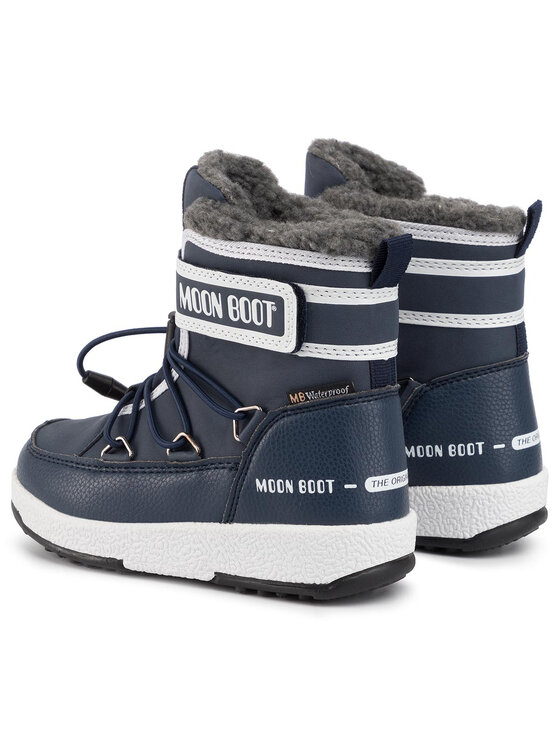Moon Boot Снігоходи Moon Boot Jr Boy Boot Wp 34051600003 M Cиній