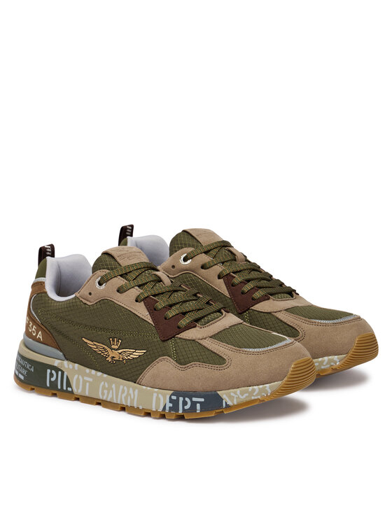 Aeronautica Militare Снікерcи Aeronautica Militare 261SC0276UCT04327 Зелений