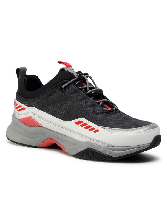 Sneakersy Hugo Block 50433618 10227603 01 Czarny | Eobuwie.com.pl
