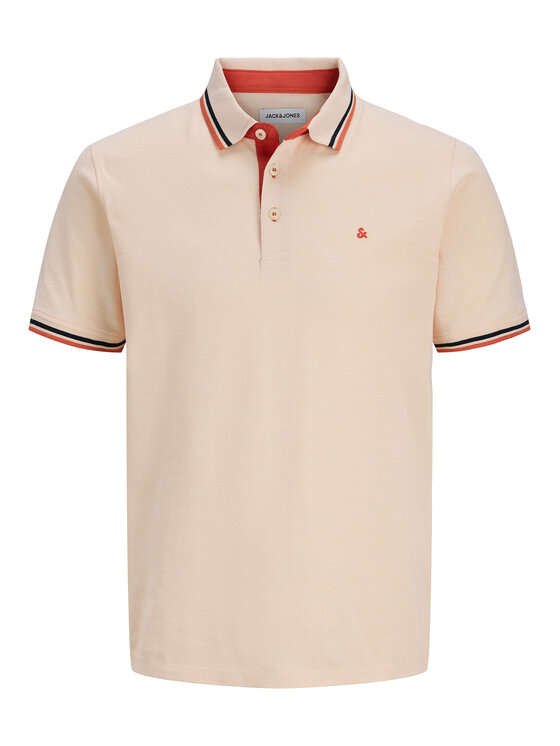 Jack & Jones Jack & Jones Pólóing Paulos 12136668 Világos narancs Regular Fit