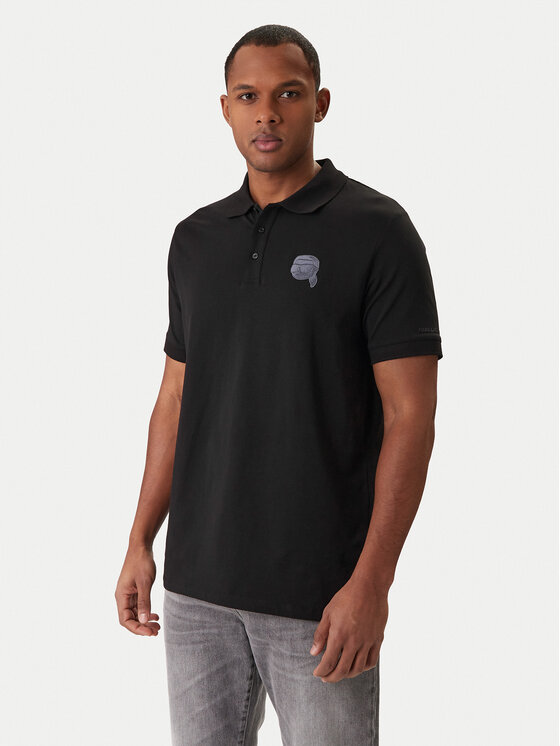 KARL LAGERFELD KARL LAGERFELD Polo 745022 561235 Negro Regular Fit