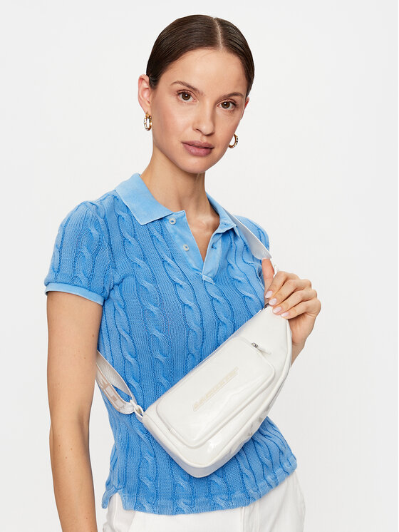 Lacoste Ledvinka Lacoste S Crossover Bag NU4302ID Bílá