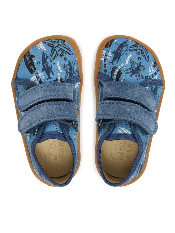 Froddo Тапочки Froddo Barefoot Canvas G1700440-6 M Голубий