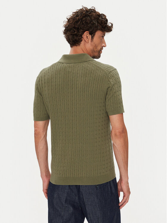 Tommy Hilfiger Tommy Hilfiger Polo MW0MW40701 Verde Regular Fit
