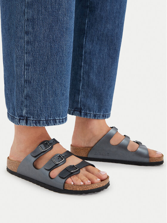 Birkenstock Klapki Birkenstock Florida 1033035 Czarny