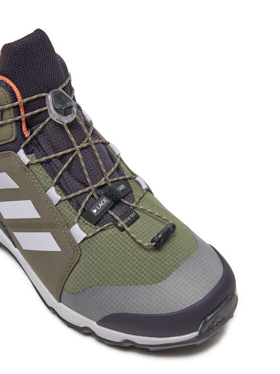adidas Pārgājienu apavi adidas Terrex Mid Gtx GORE-TEX ID0928 Zaļš