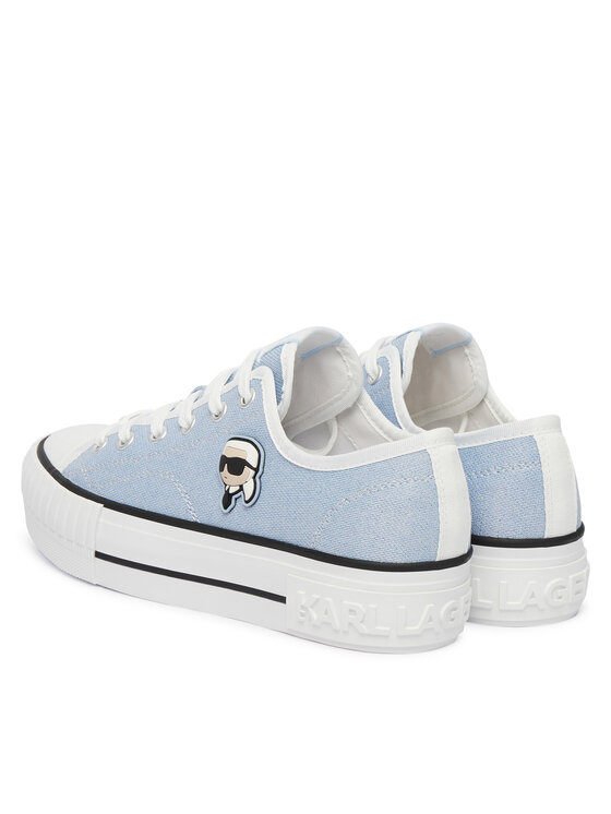 KARL LAGERFELD Кеди KARL LAGERFELD Kampus Max NFT KL60424G Голубий