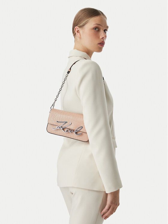 KARL LAGERFELD Torebka KARL LAGERFELD B3W30302 Różowy