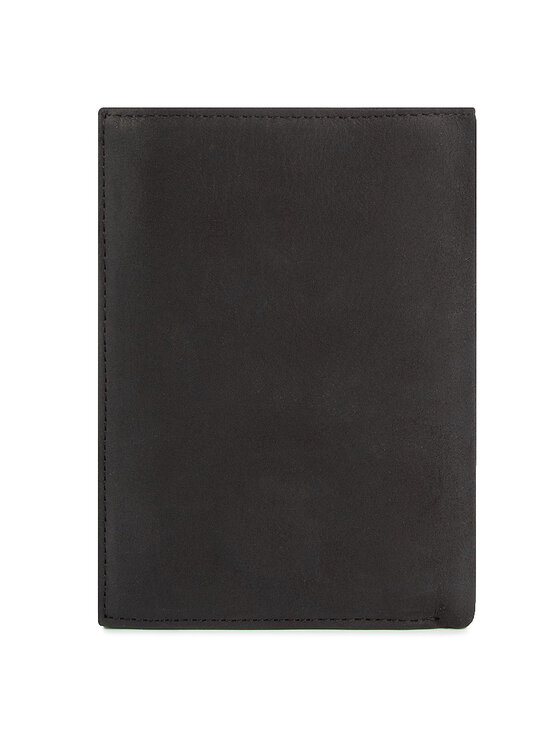 Tommy Hilfiger Portfel Tommy Hilfiger Johanson N/S Wallet W/Coin Pocket AM0AM00664 Czarny