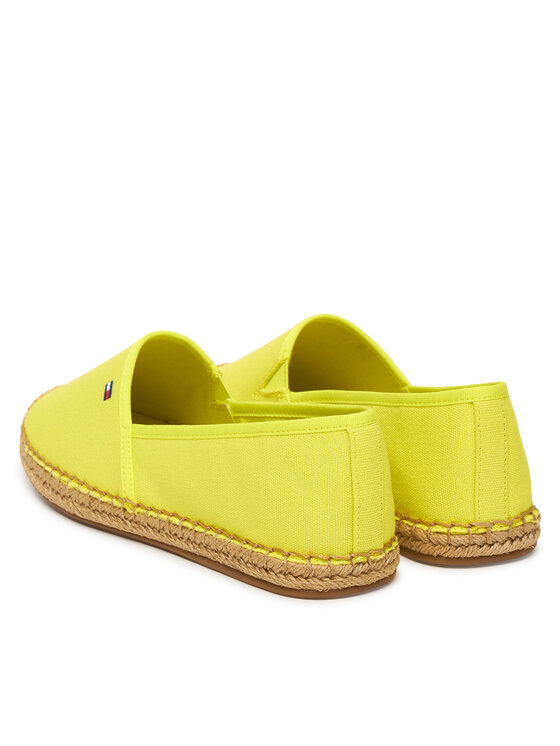Tommy Hilfiger Espadrilky Tommy Hilfiger Flag Canvas Espadrille FW0FW08541 Zelená