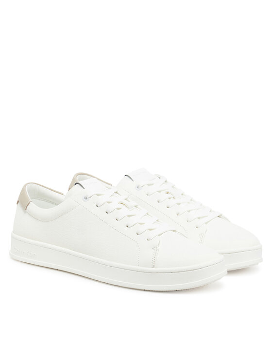 Calvin Klein Sportcipők Calvin Klein Low Top Lace Up Nu HM0HM01758 Fehér