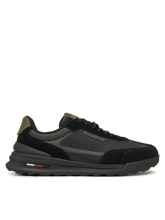 Tommy Hilfiger Zapatillas Tommy Hilfiger Retro Runner Seasonal FM0FM05328 Negro