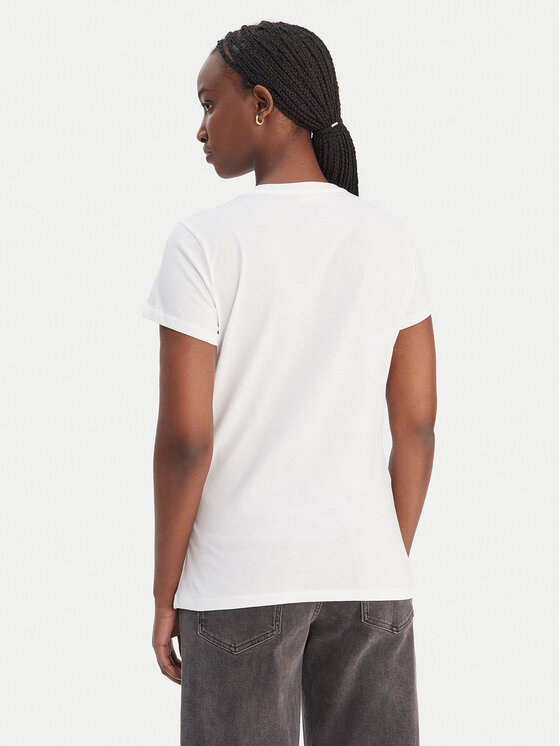 Liu Jo Liu Jo Camiseta WA6493 JS923 Blanco Regular Fit