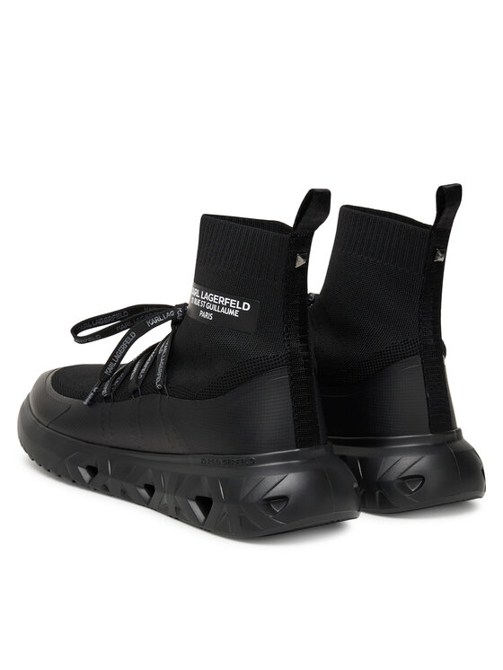 KARL LAGERFELD Sneakersy KARL LAGERFELD K/Kite Run KL54645 Čierna