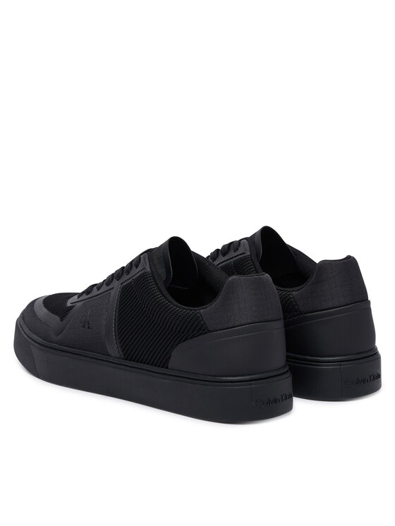 Calvin Klein Snīkeri Calvin Klein Classic Cups Laceup Knit HM0HM02130 Melns