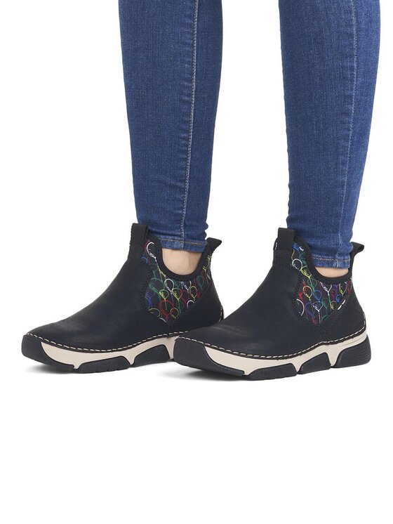 Rieker Sneakers Rieker 45957-00 Negru