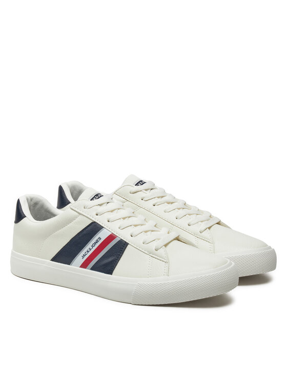 Jack & Jones Sneakersy Jack & Jones 12257789 Biela