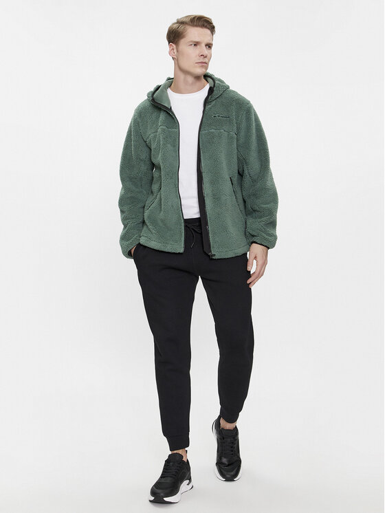 Kappa Kappa Flis 321H7YW Zelena Regular Fit