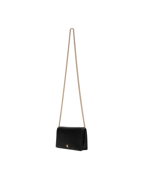 Calvin Klein Дамска чанта Calvin Klein Ck Wallet On Chain LV04F3319G Черен