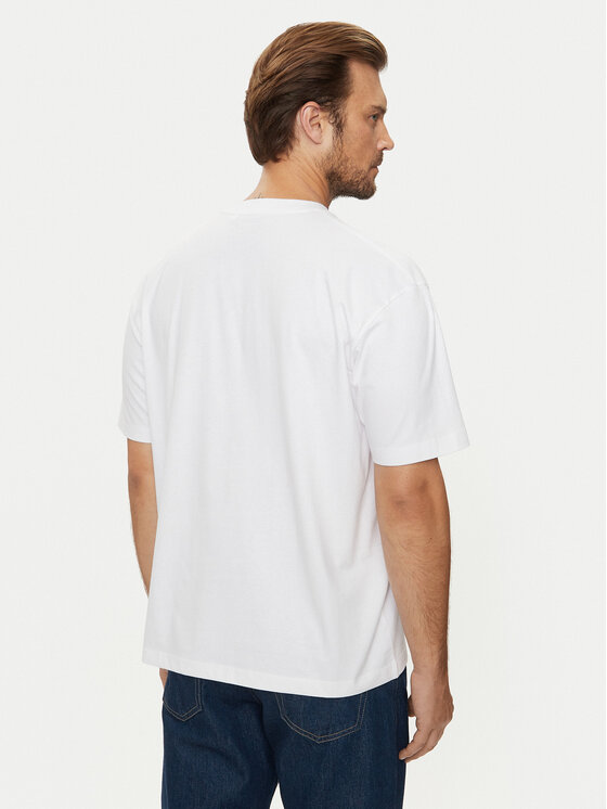 Guess Jeans Guess Jeans T-Shirt M4YI44 K8FQ4 Weiß Regular Fit