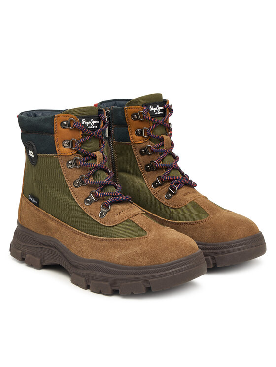 Pepe Jeans Trapery Pepe Jeans Track Sky B PBS500003 Brązowy