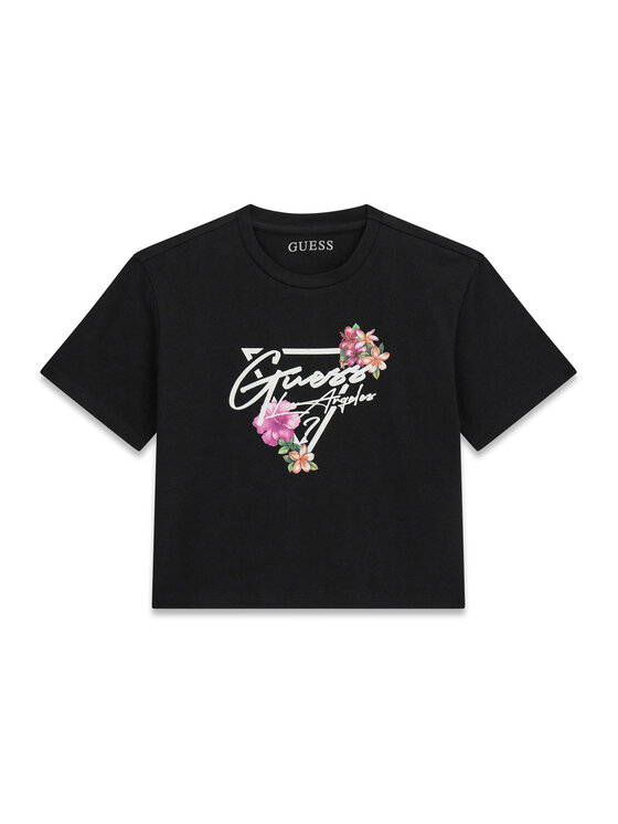 Guess Guess Camiseta J6GI15 K6YW4 Negro Relaxed Fit