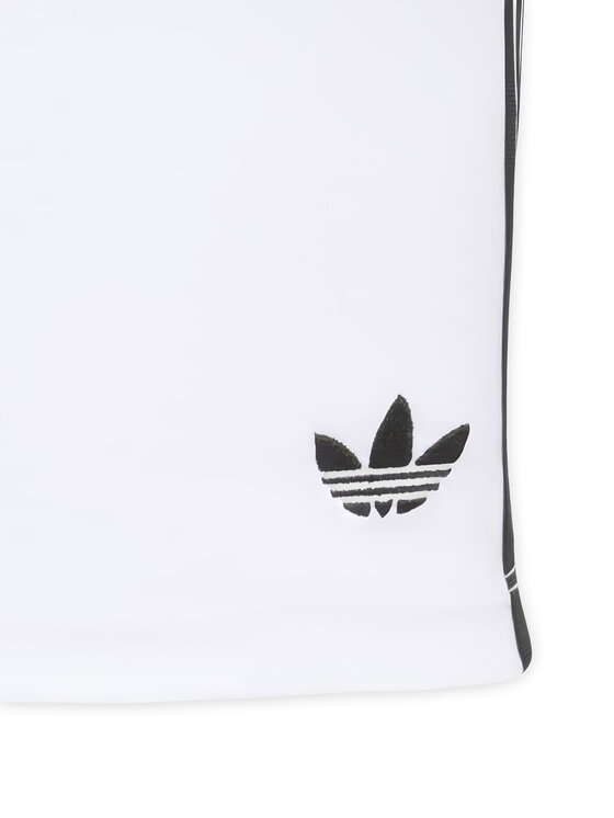adidas adidas Топ 3-Stripes KD6235 Білий Slim Fit