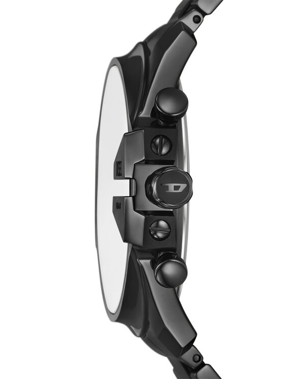 Diesel Годинник Diesel Mega Chief Slim DZ4689 Чорний
