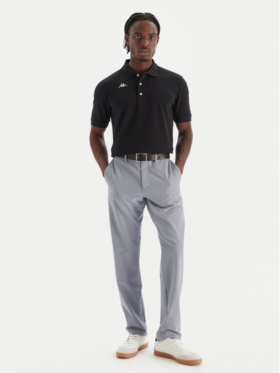 Kappa Kappa Polo Logo Sharas Mss 302B3D0 Negro Regular Fit